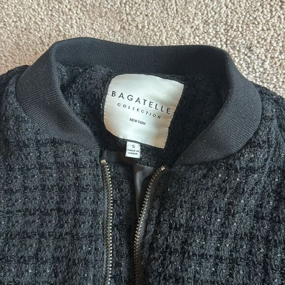 Bagatelle women’s tweed bomber jacket - Picture 2 of 5